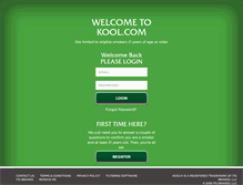 Tablet Screenshot of kool.com